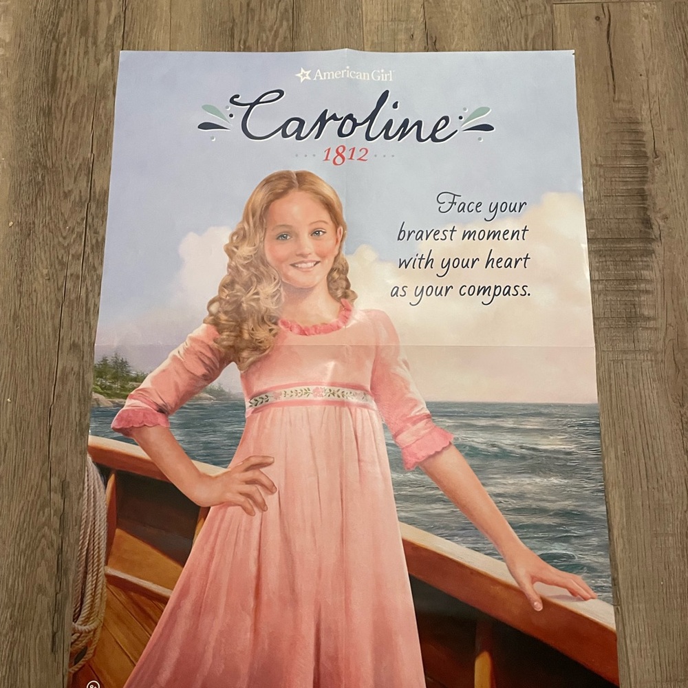 American girl doll Caroline large poster
